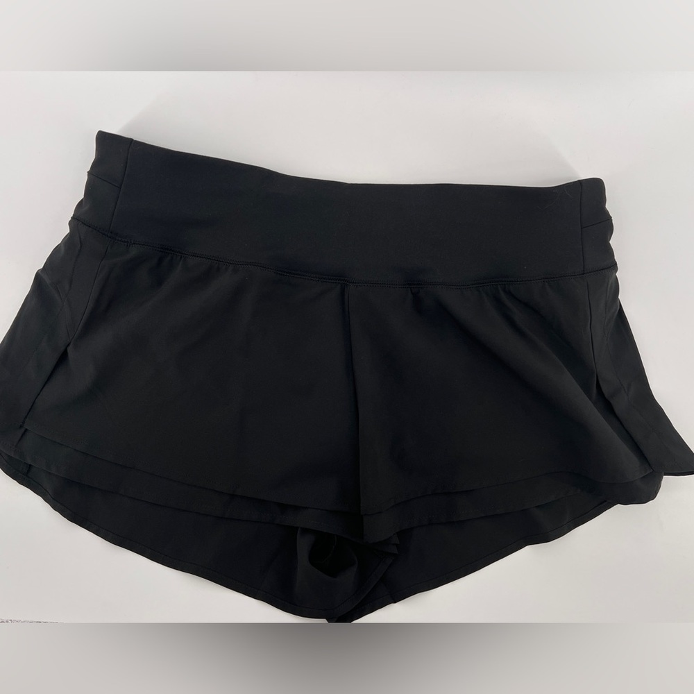 Calia Kick It Up Performance Short 3" Inseam Pure Black Size Large NWT